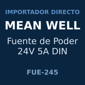 Fuente de Poder 24V 5A DIN