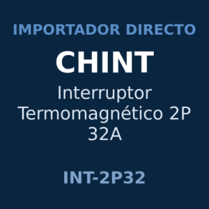 Interruptor Termomagnético 2P 32A